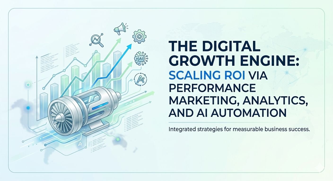 The Digital Growth Engine: Scaling ROI via Performance Marketing, Analytics, and AI Automation